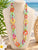 Resin Linked Chain Necklace - Spring Multi