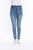 Pull On Full Length Jegging By Cafe Latte - Denim
