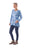Print Tunic Top By Cafe Latte - Navy Garden