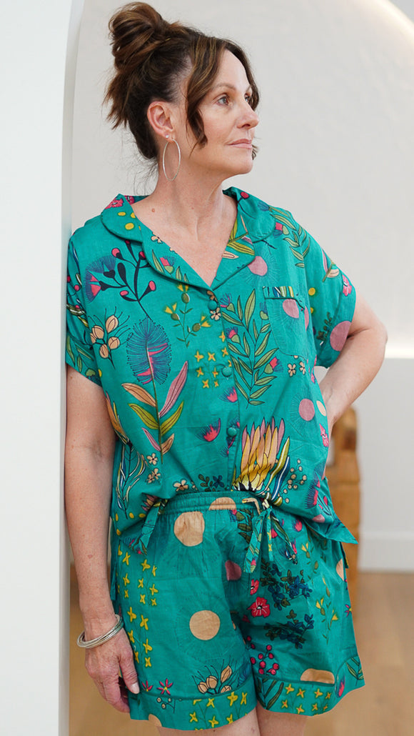 Protea Short PJ Set By Linens Unlimited