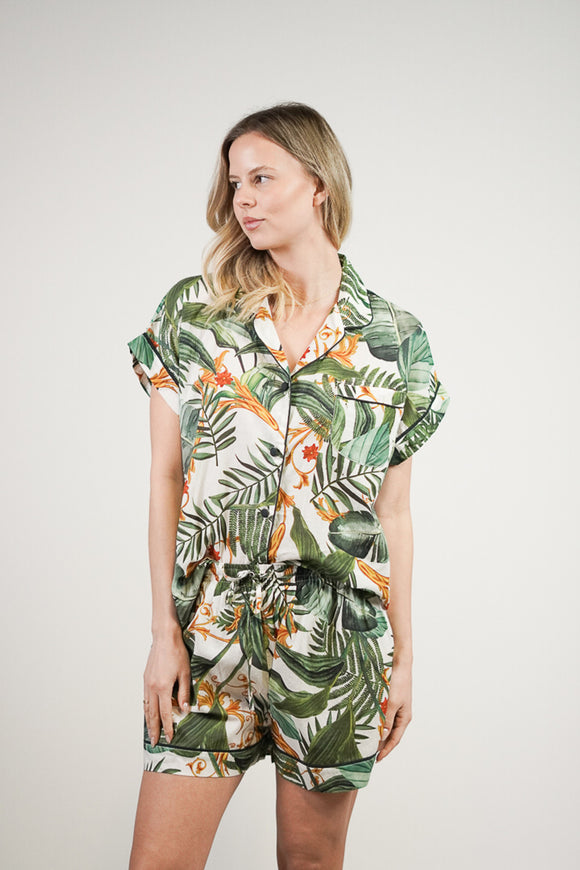 Safari Short PJ Set By Linens Unlimited