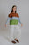 Block Stripe Pullover By Bella - Cinnamon/Leaf Green