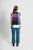 Birdseye Check Vest By Fields - Teal Combo