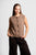 Button Up Vest By Fields - Brown Combo