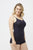 Shoestring Singlet Top By Tani- Navy