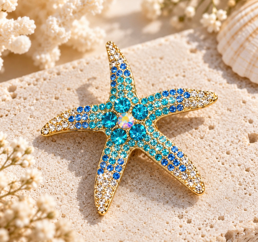 Star Fish Brooch