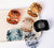Minimalist Transparent Curved Hairpin - Amber Leopard