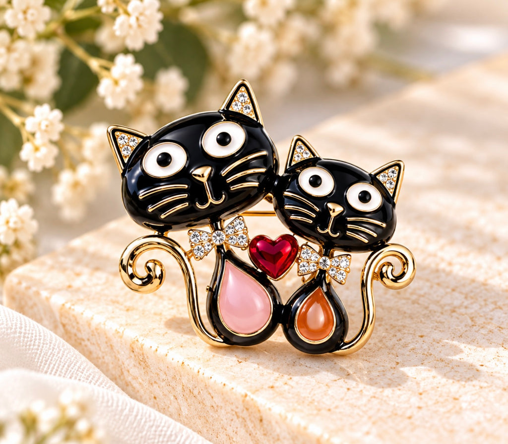 Cat Brooch
