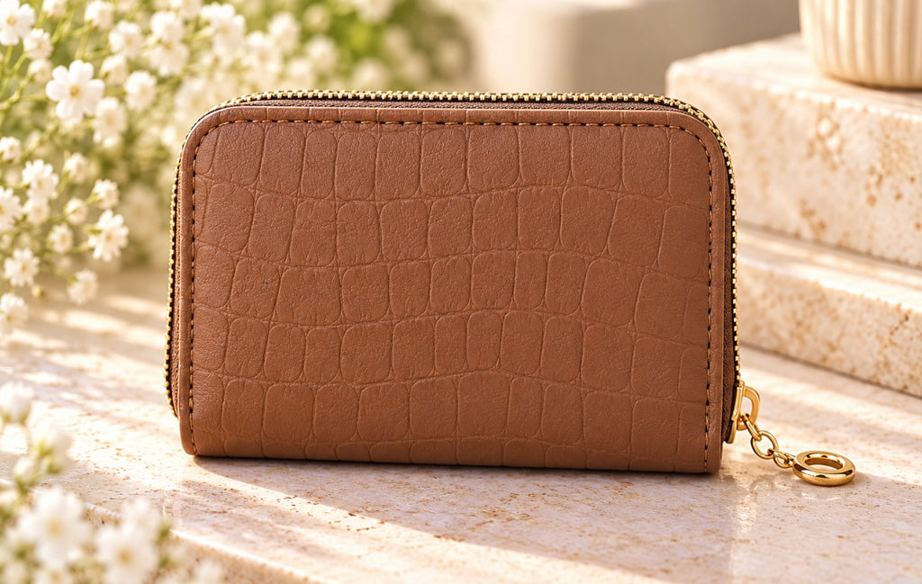 Card Holder - Caramel