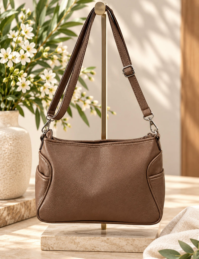 Shoulder Bag In Chocolate