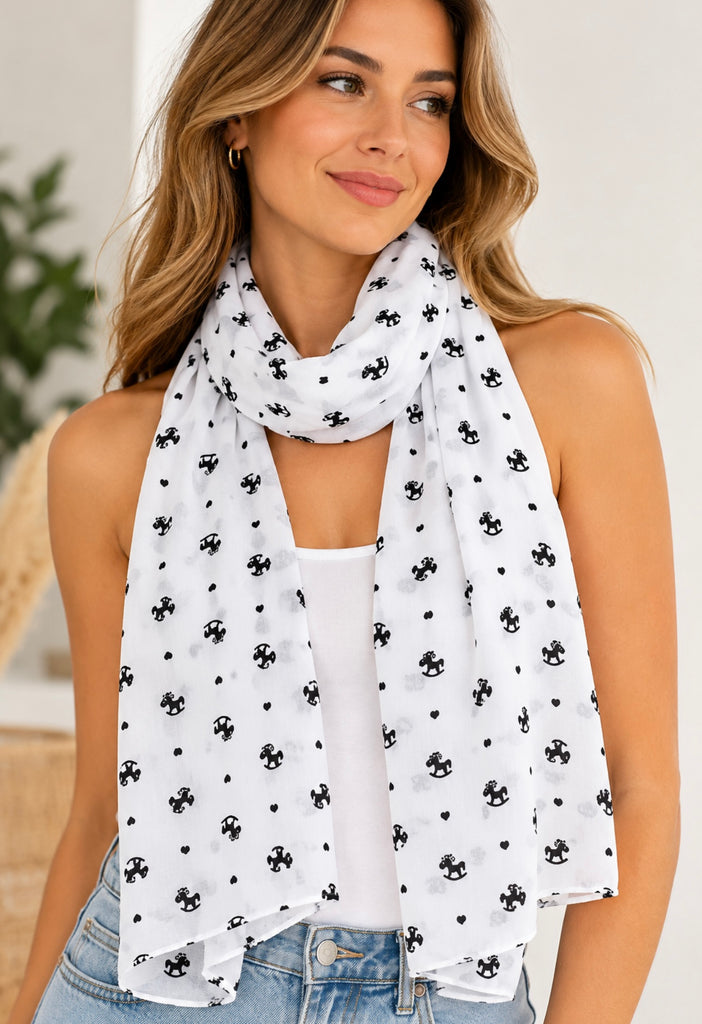 Scarf - White
