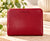 Soft Cow Leather Compact Wallet By Modapelle - Red