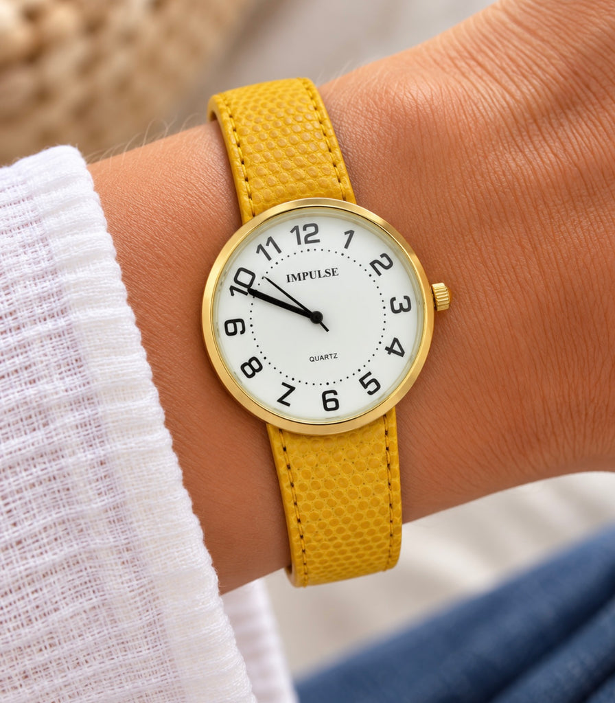 Slap Watch - Gold Tan / Gold