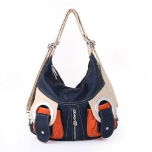 The 3 Way Handbag - Blue Multi