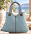 Due North Sustainable Jute Tote - Blue