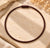Zsiska Bliss Magnetic Closure Cord Necklace -  Brown