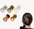 Figure-8 Hair Clip - Clear