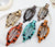 Flat Style Flat Hair Clip - Chocolate Leopard