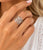 Metal Open Cut Ring/Open Shank - Rhodium