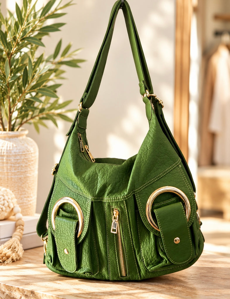 The 3 Way Handbag - Green