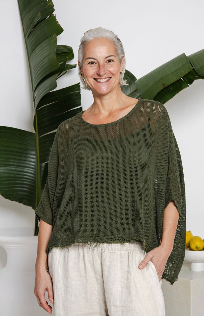Modena Top - Khaki