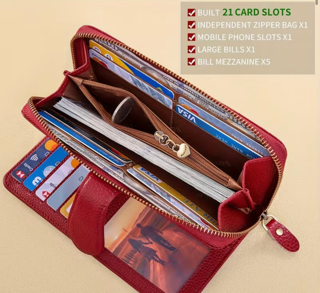 Wallet - Burgundy