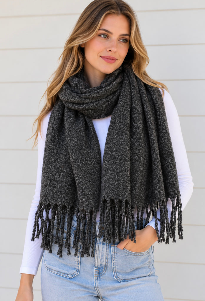 Scarf - Charcoal