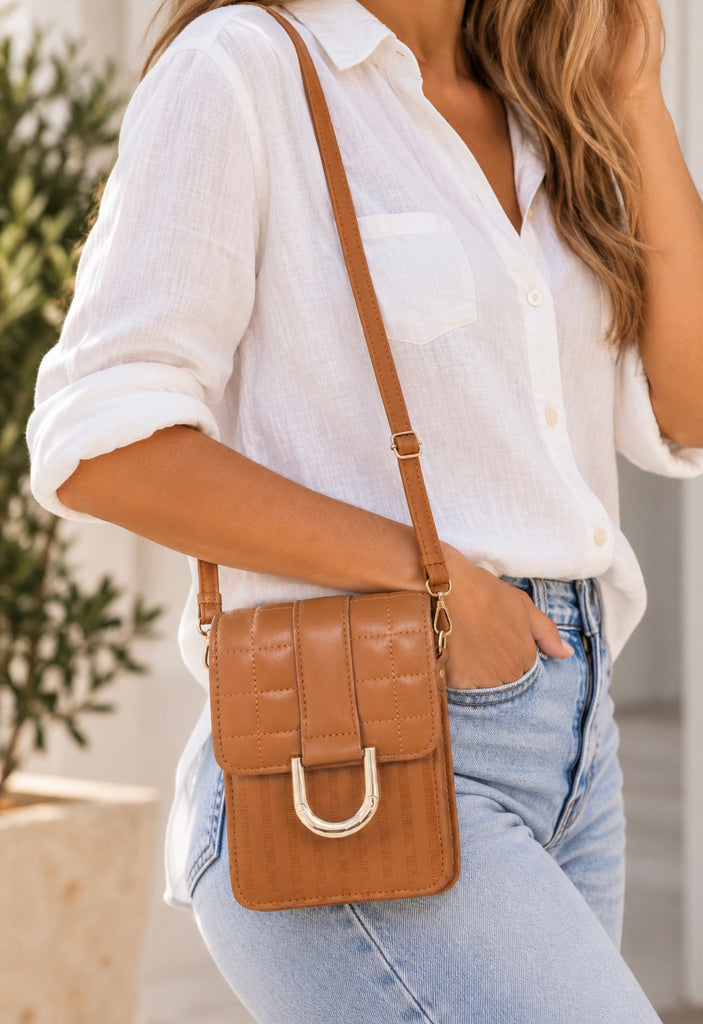 Crossbody Bag - Caramel