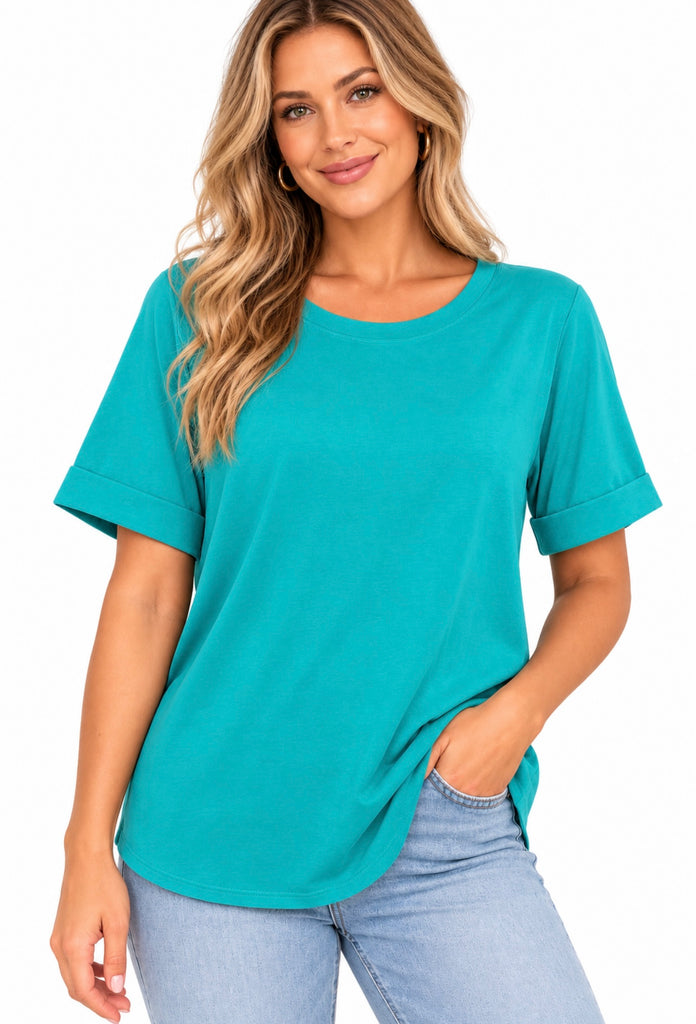Kimmy Ultimate Top By Renoma - Seafoam