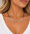 Metal Crescent Necklace