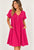 Murano Dress By Renoma - Cerise