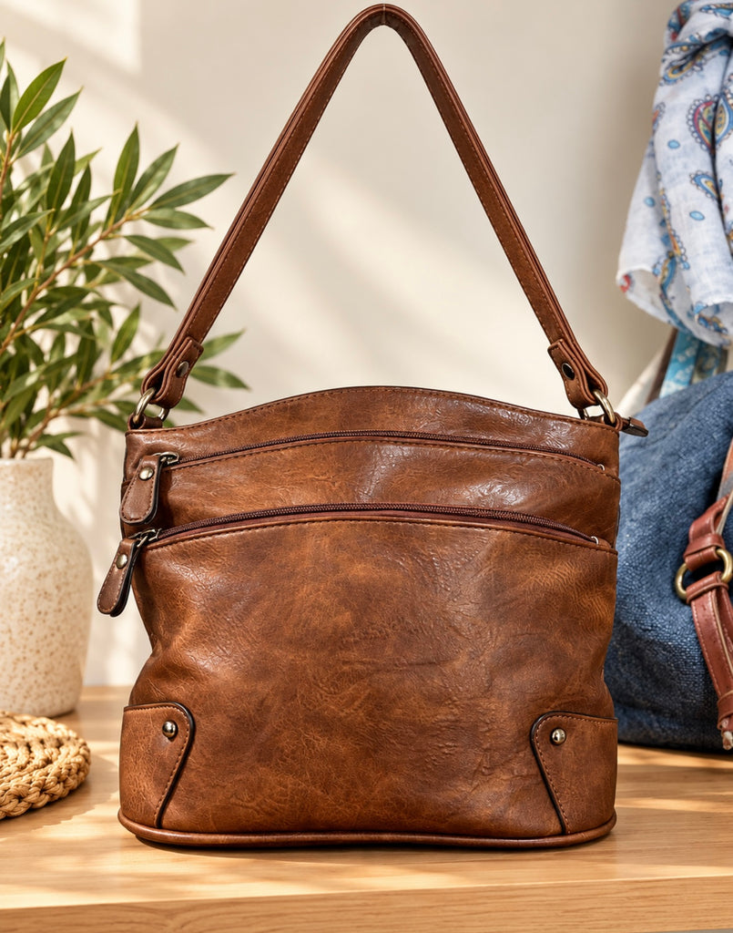 Everyday Handbag - Dark Brown