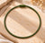 Zsiska Bliss Magnetic Closure Cord Necklace -  Olive
