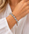 10mm Silver Bead Magnetic Bracelet