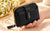 Solid Colour Wallet - Black