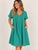 Murano  Dress By Renoma - Lagoon
