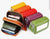 Credit Card Wallet With Small Coin Purse - Red