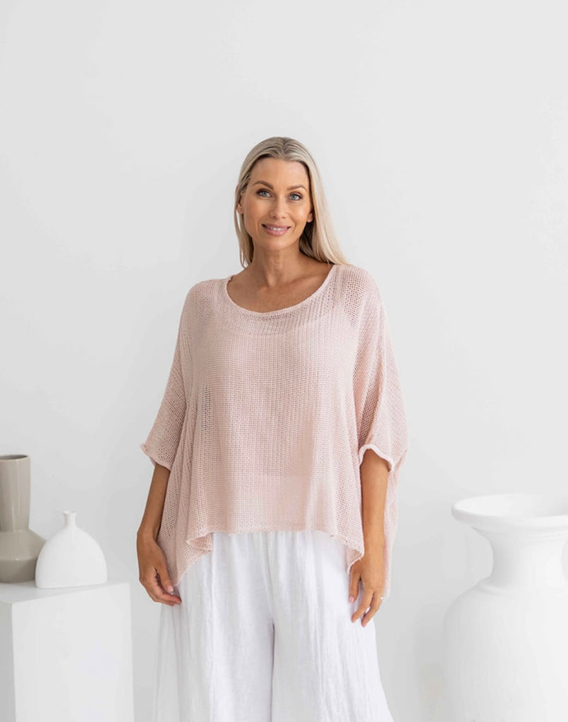 Modena Top - Blush
