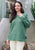 Button Detail Jumper By Namastai - Evergreen