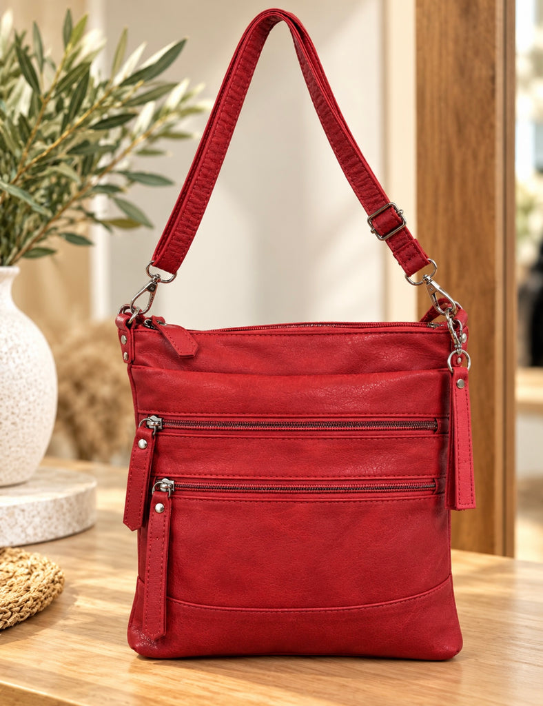 Crossbody Bag - Red