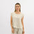 Gemma Sleeveless Linen Top - Beige