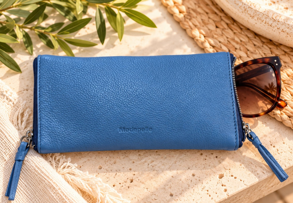 Leather Optical/Phone Case By Modapelle - Lavender