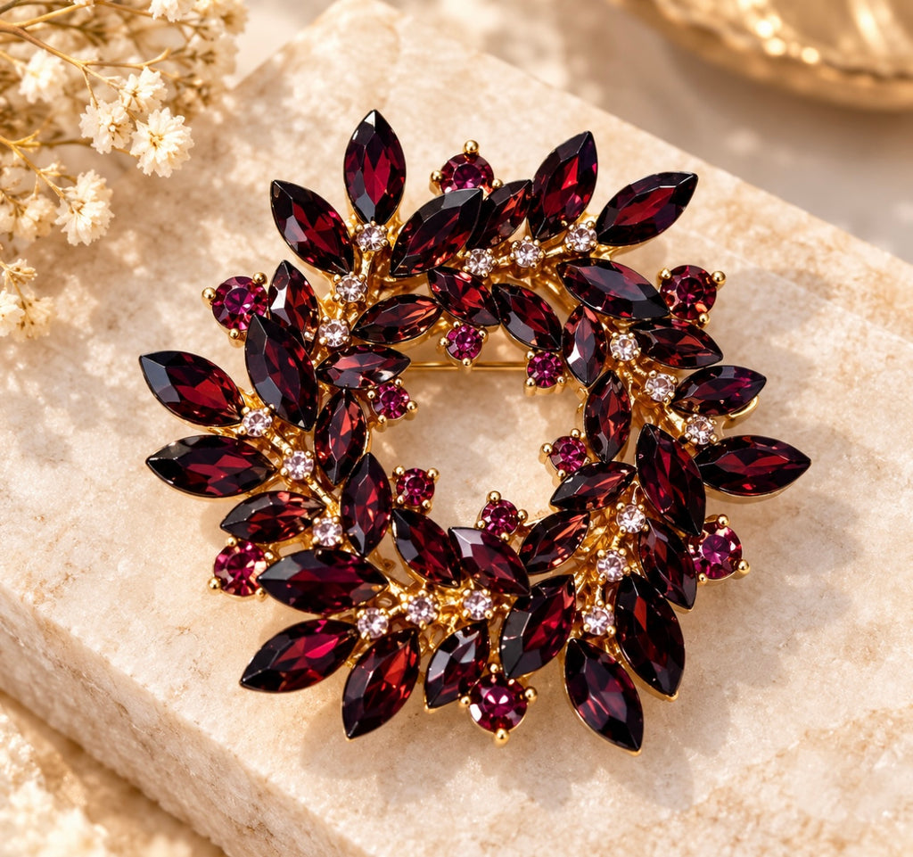 Wreath Brooch