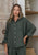 Laura Linen Top - Juniper
