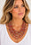 Namastai Multi Strand & Crochet Necklace - Multicolour