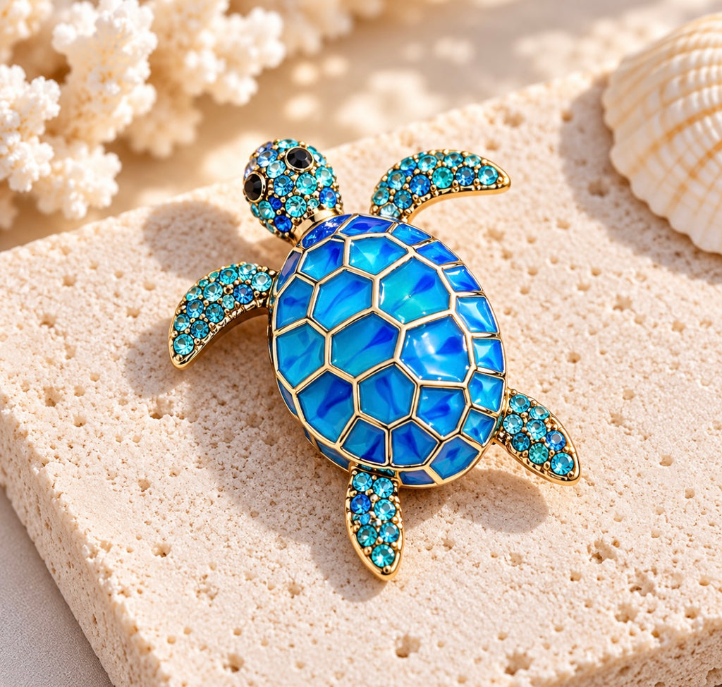 Turtle Brooch
