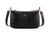 Small Crossbody Vegan Leather Bag - Black