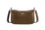 Small Crossbody Vegan Leather Bag - Khaki