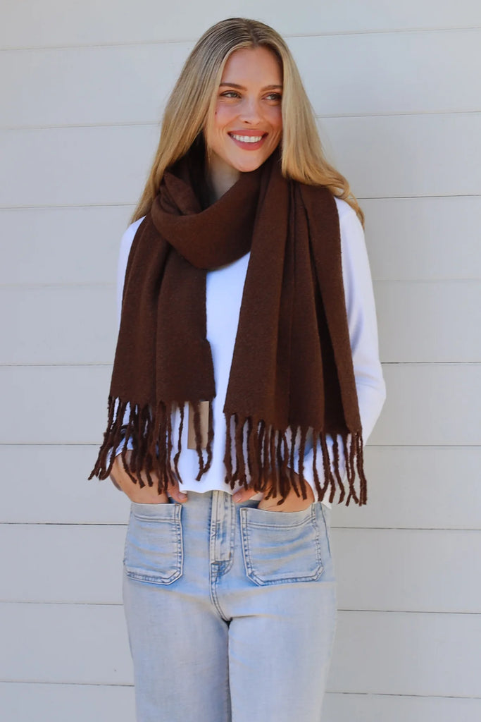 Scarf - Brown