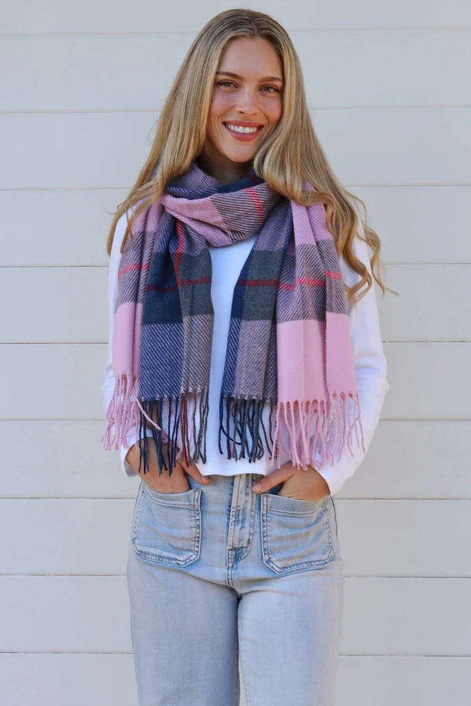 Scarf - Pink Multi